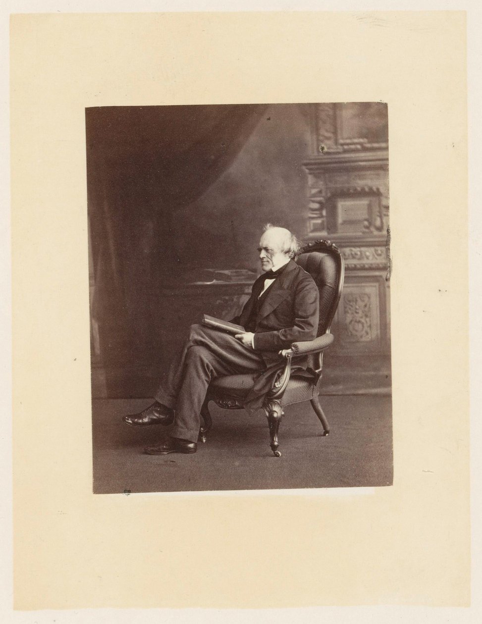 Charles Lyell, n. 1863 (m/w kuva) tekijältä Ernest Edwards