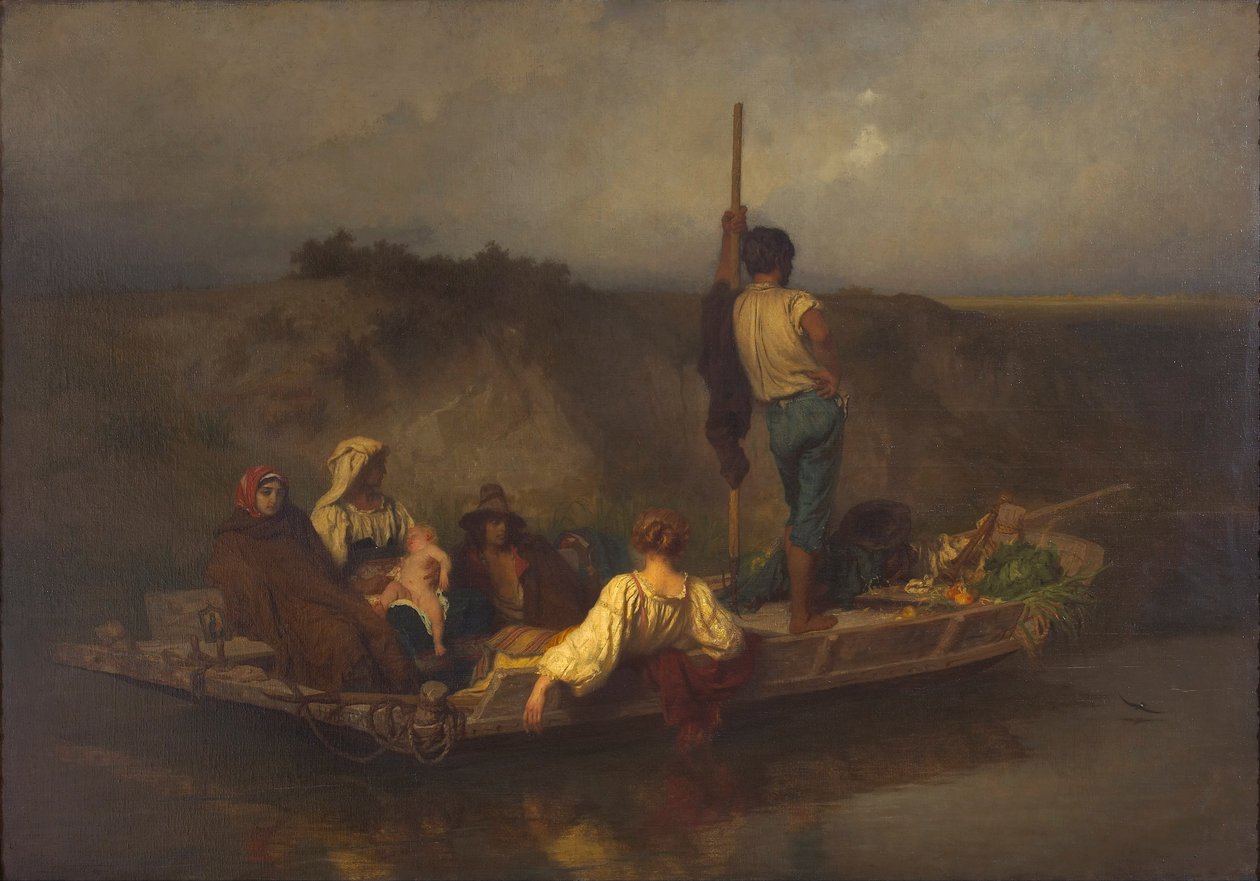 Malaria, 1848-1849 tekijältä Ernest Hébert