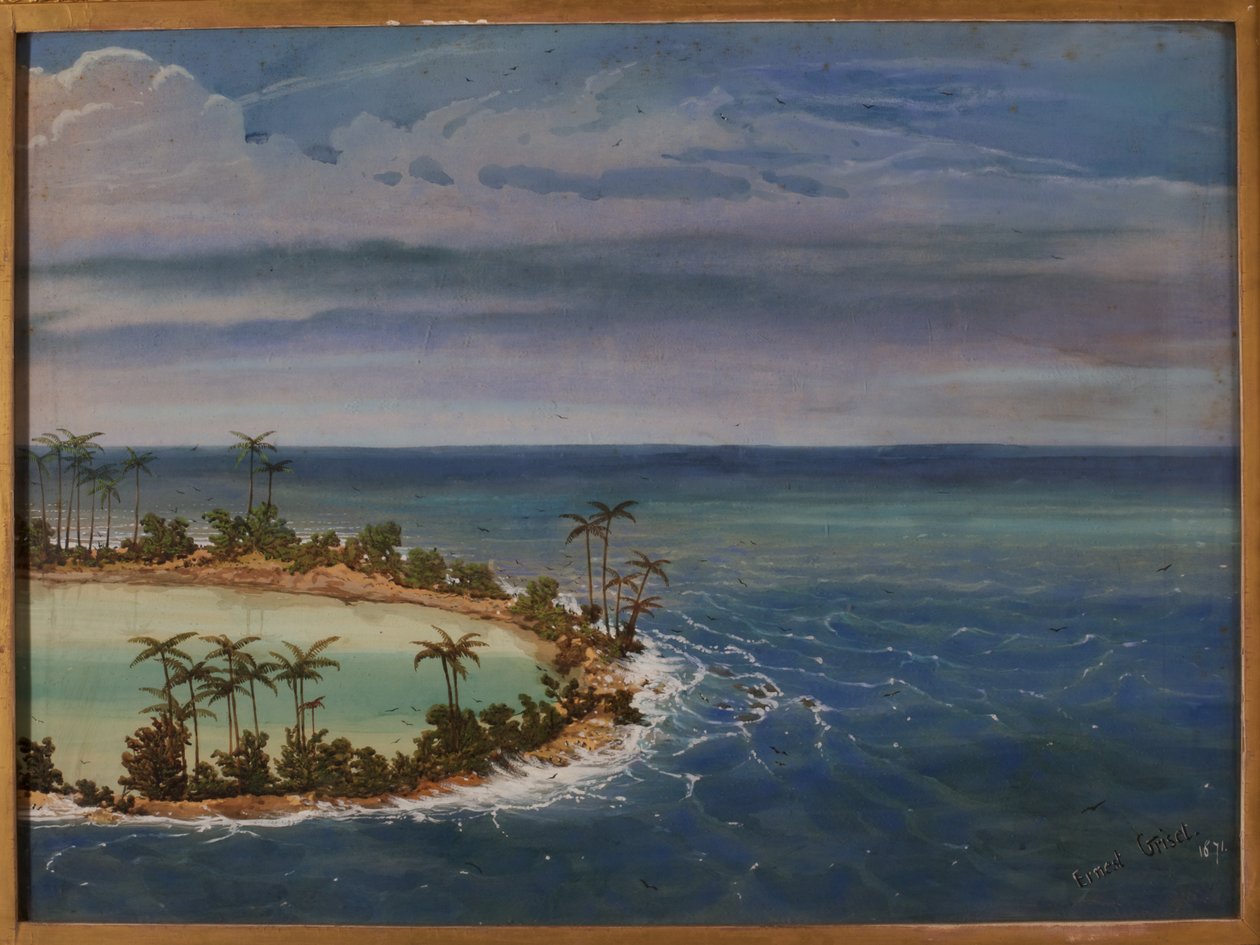 Atollin triptyykki, 1871 tekijältä Ernest Henry Griset
