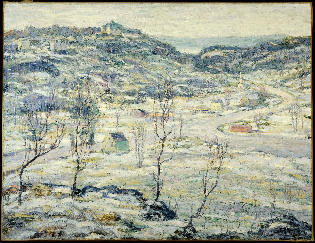 Harlem Valley, talvi tekijältä Ernest Lawson