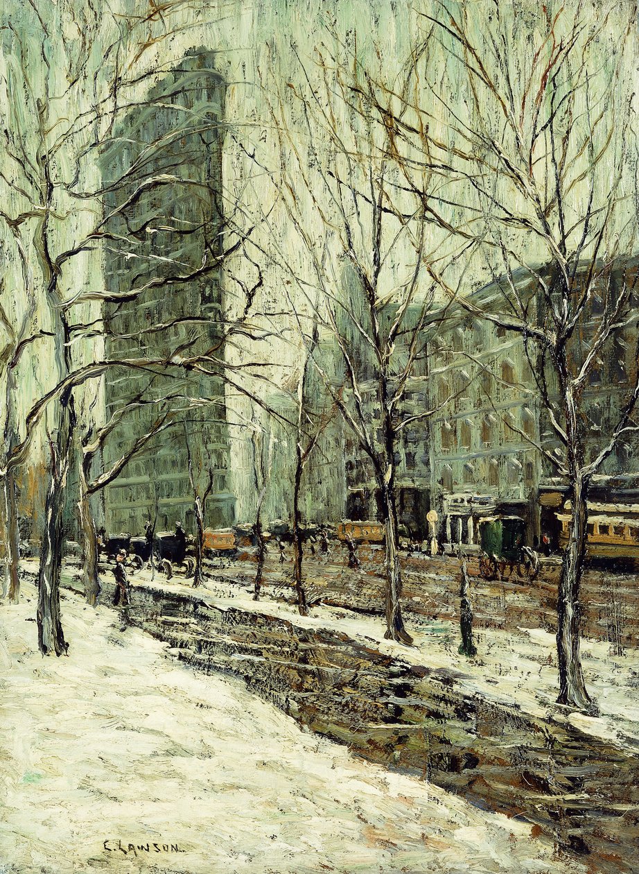 Flatiron-rakennus tekijältä Ernest Lawson