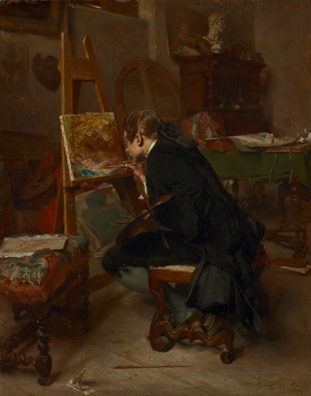 Maalari tekijältä Ernest Meissonier