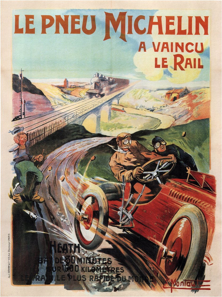 Michelin Renkaat, 1905 tekijältä Ernest Montaut