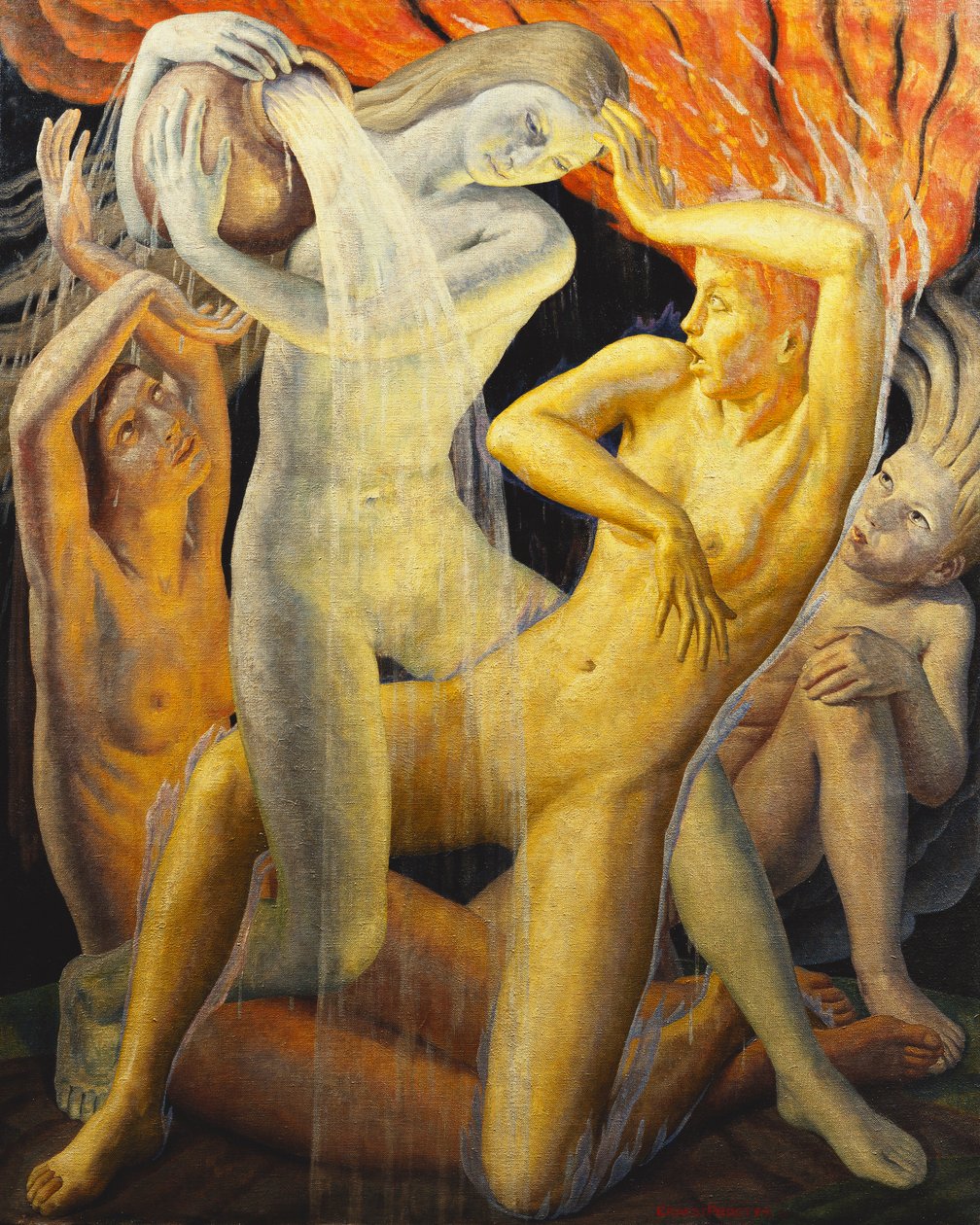 Neljä elementtiä, 1928 tekijältä Ernest Procter