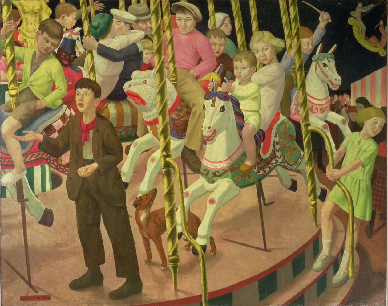 Huonekalut ja erilaiset esineet 1100- ja 1300-luvuilta tekijältä Ernest Procter