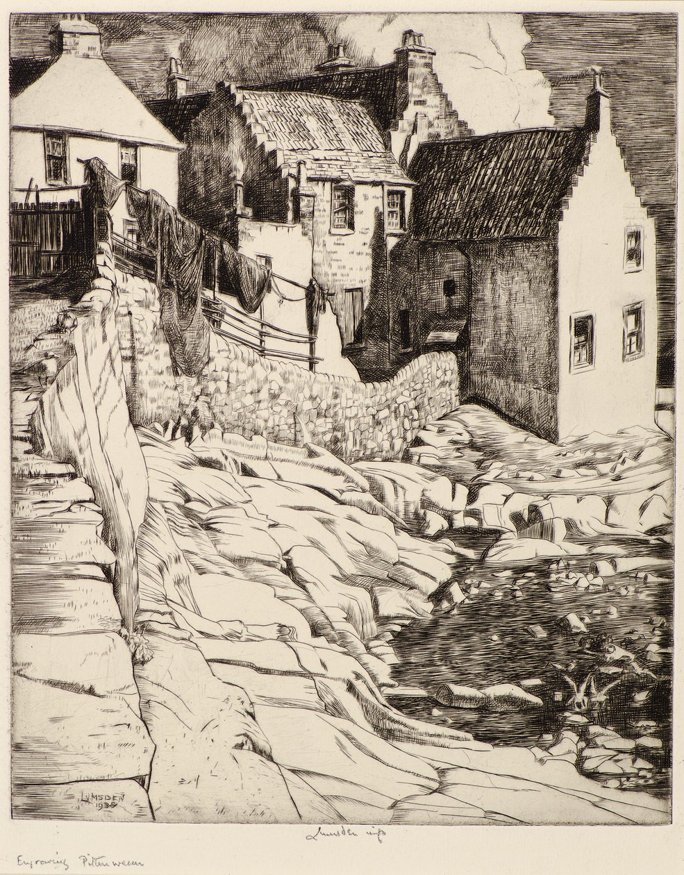 Pittenweem tekijältä Ernest Stephen Lumsden