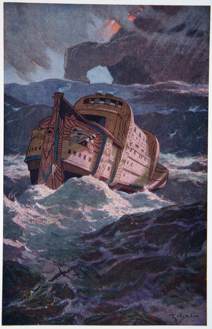 Babylonian vedenpaisumus, 1915. tekijältä Ernest Wellcousins