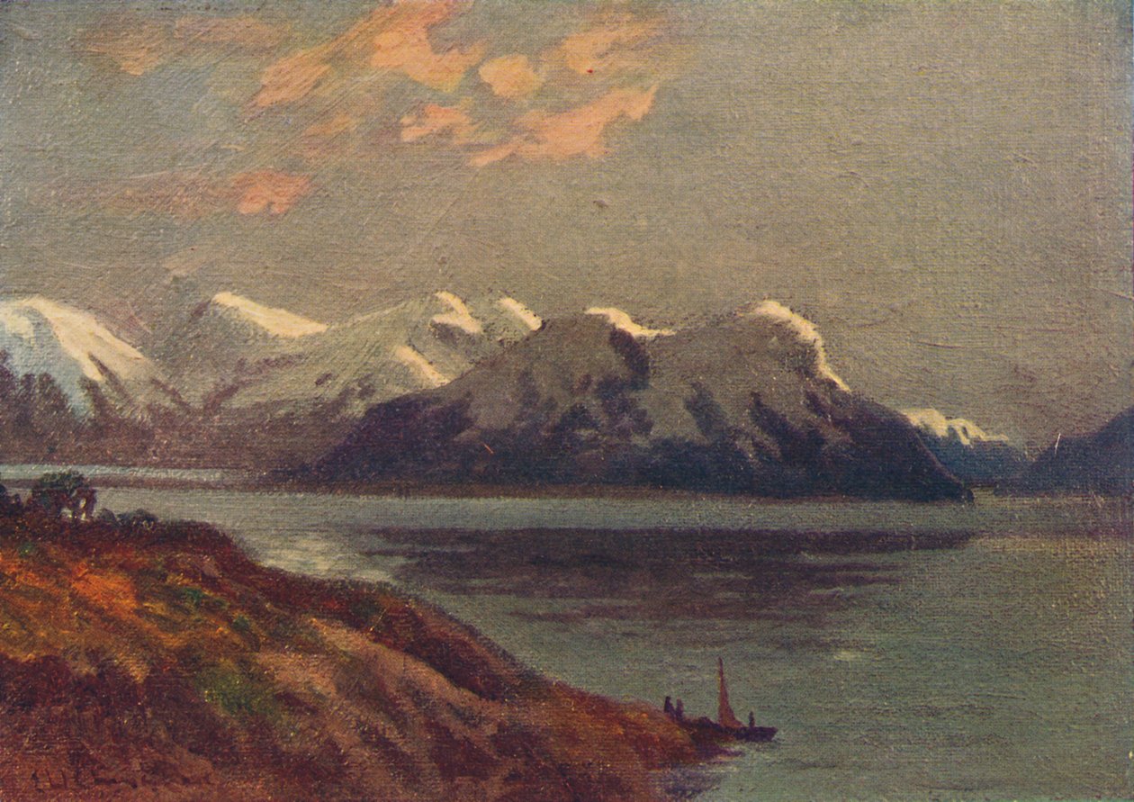 Magellanin salmi, 1916 tekijältä Ernest William Christmas