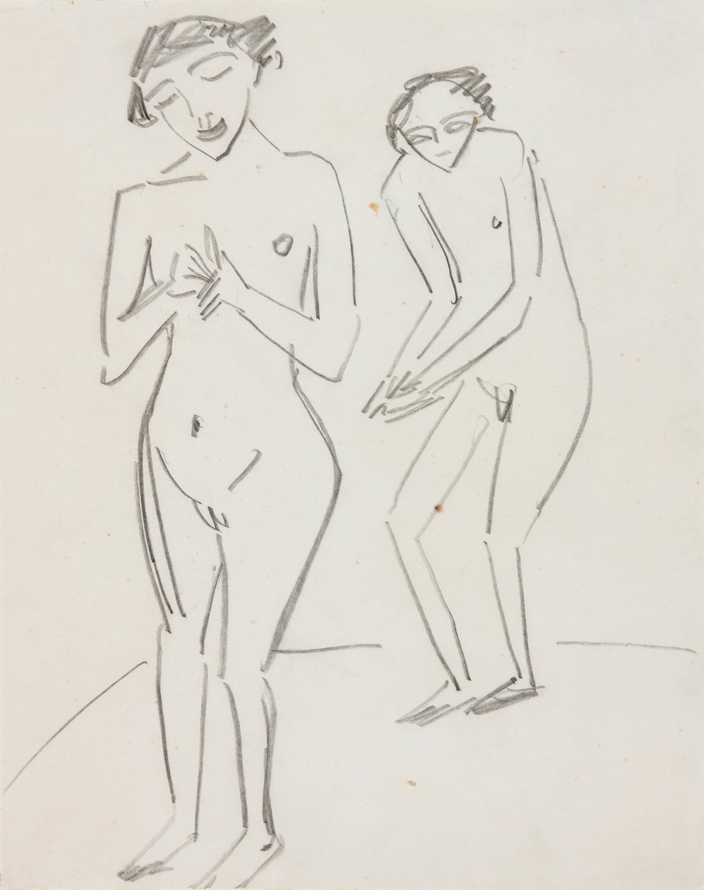 Mies ja nainen tekijältä Ernst Ludwig Kirchner