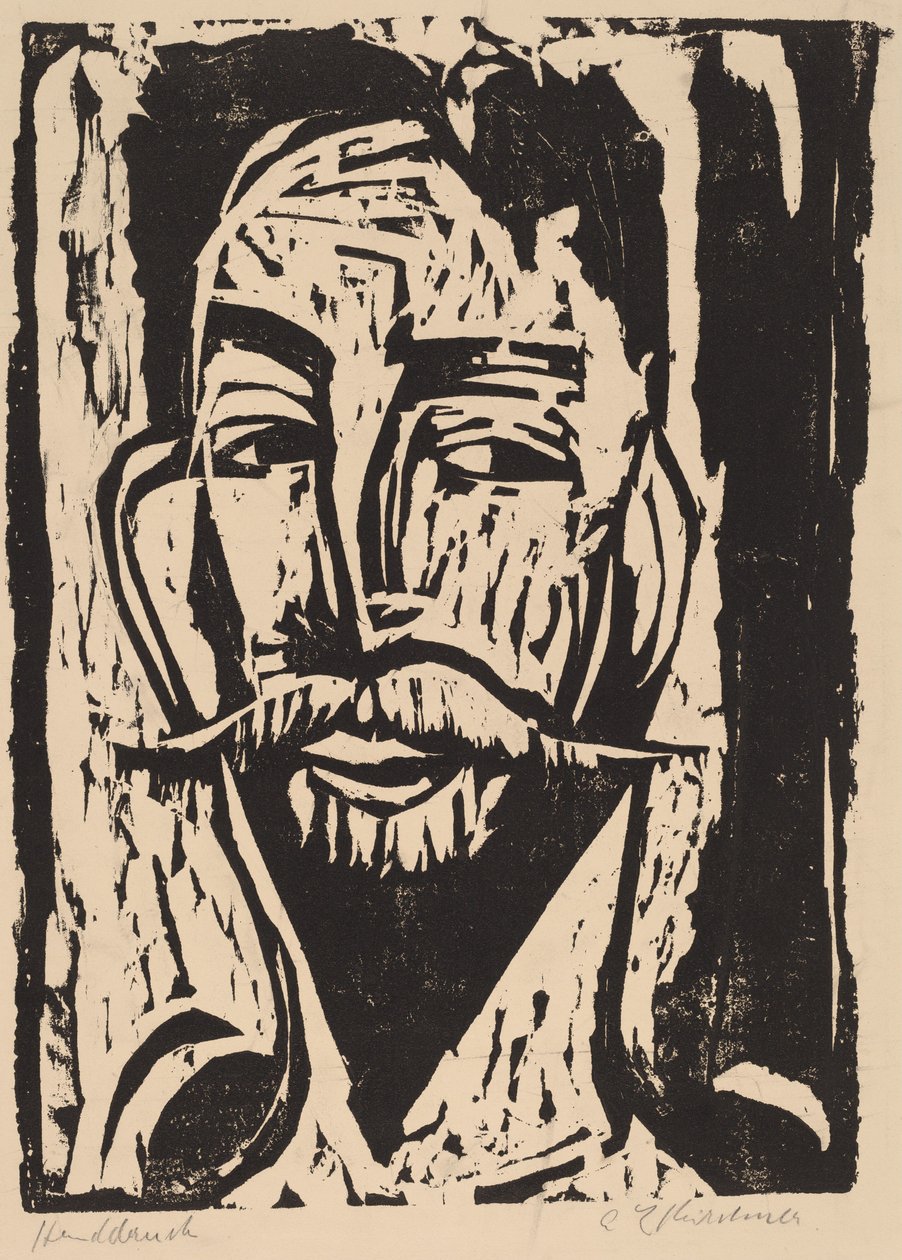 Prof. Dr. Graefin johtaja, 1915. tekijältä Ernst Ludwig Kirchner