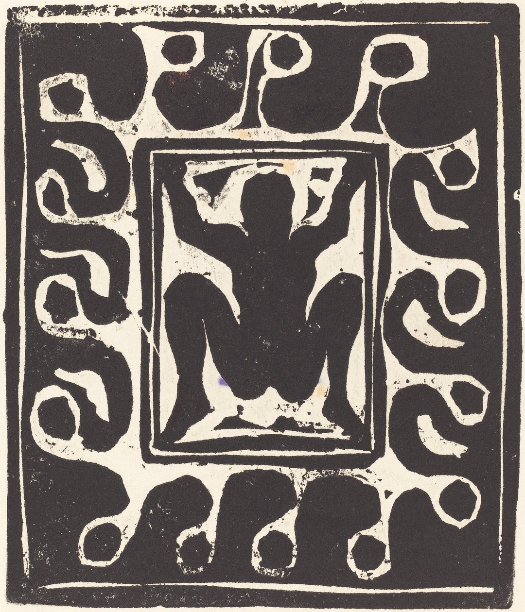 Alastontanssija, 1906. tekijältä Ernst Ludwig Kirchner