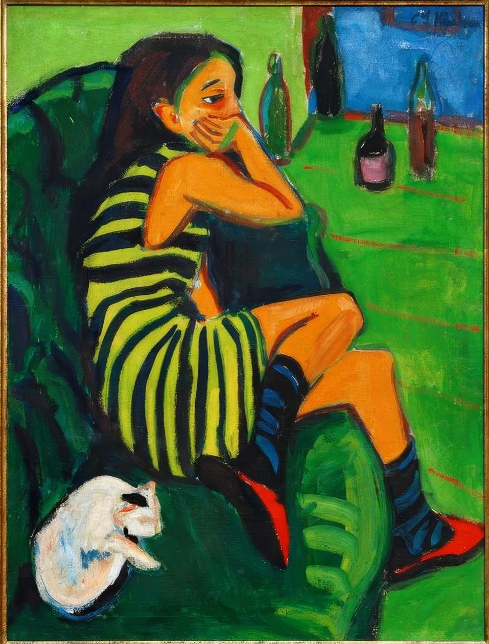 Artistin - Marcella tekijältä Ernst Ludwig Kirchner
