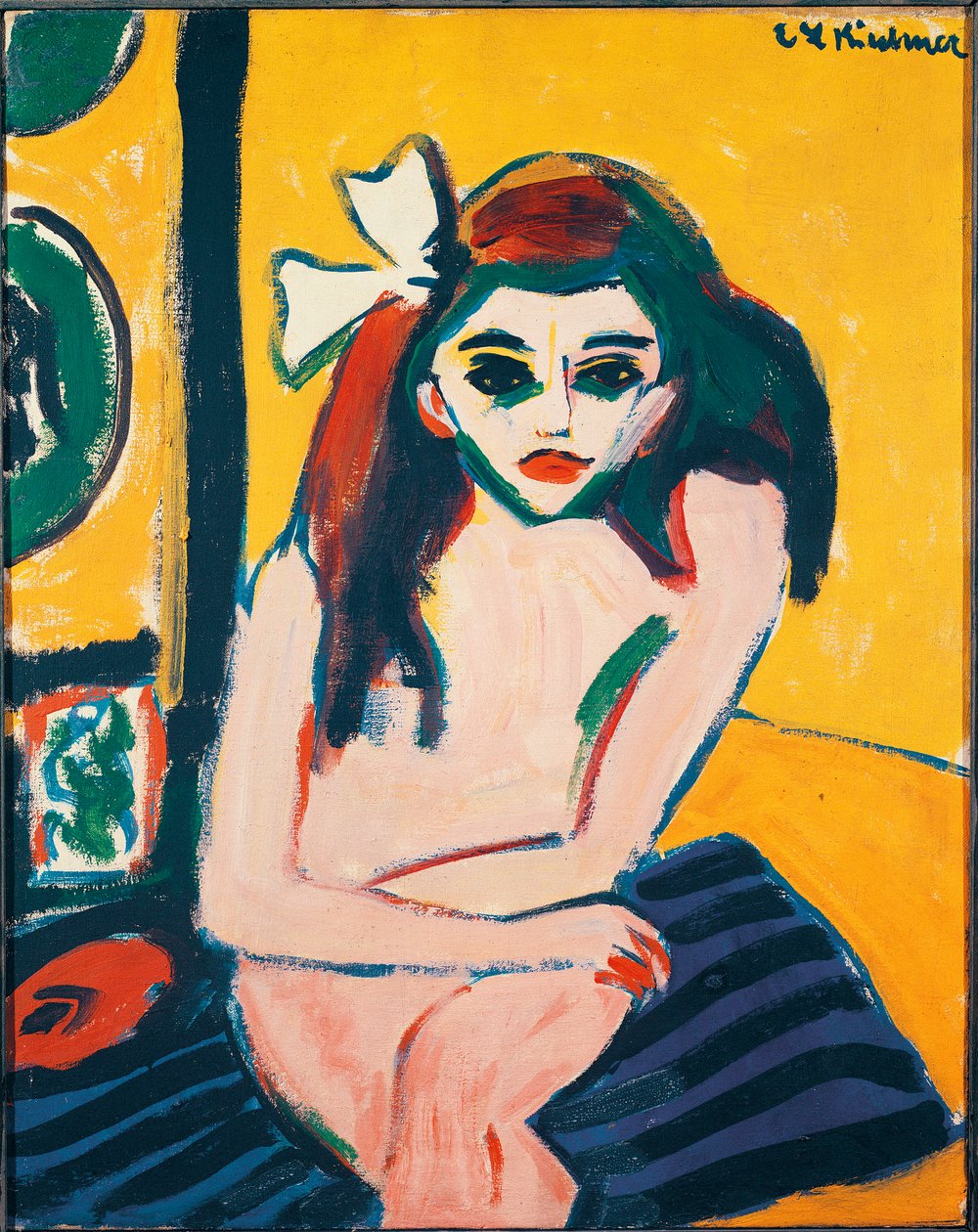 Ernst Ludwig Kirchnerin Marcella-maalaus tekijältä Ernst Ludwig Kirchner