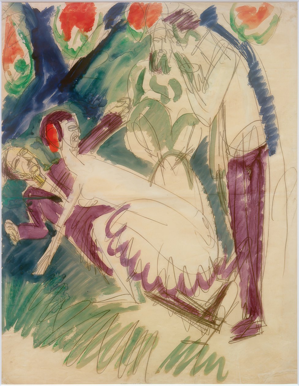Pantomiimi tekijältä Ernst Ludwig Kirchner