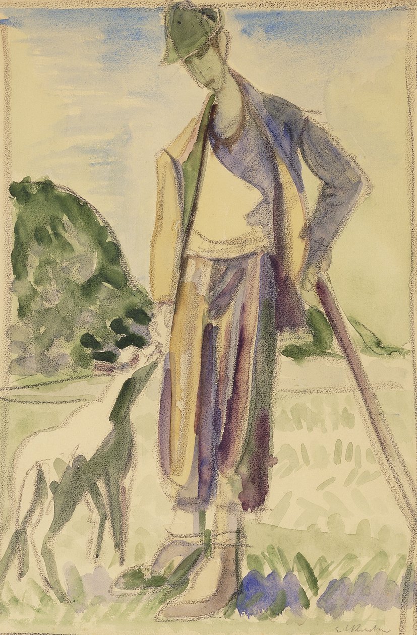 Paimen; Paimen, tekijältä Ernst Ludwig Kirchner