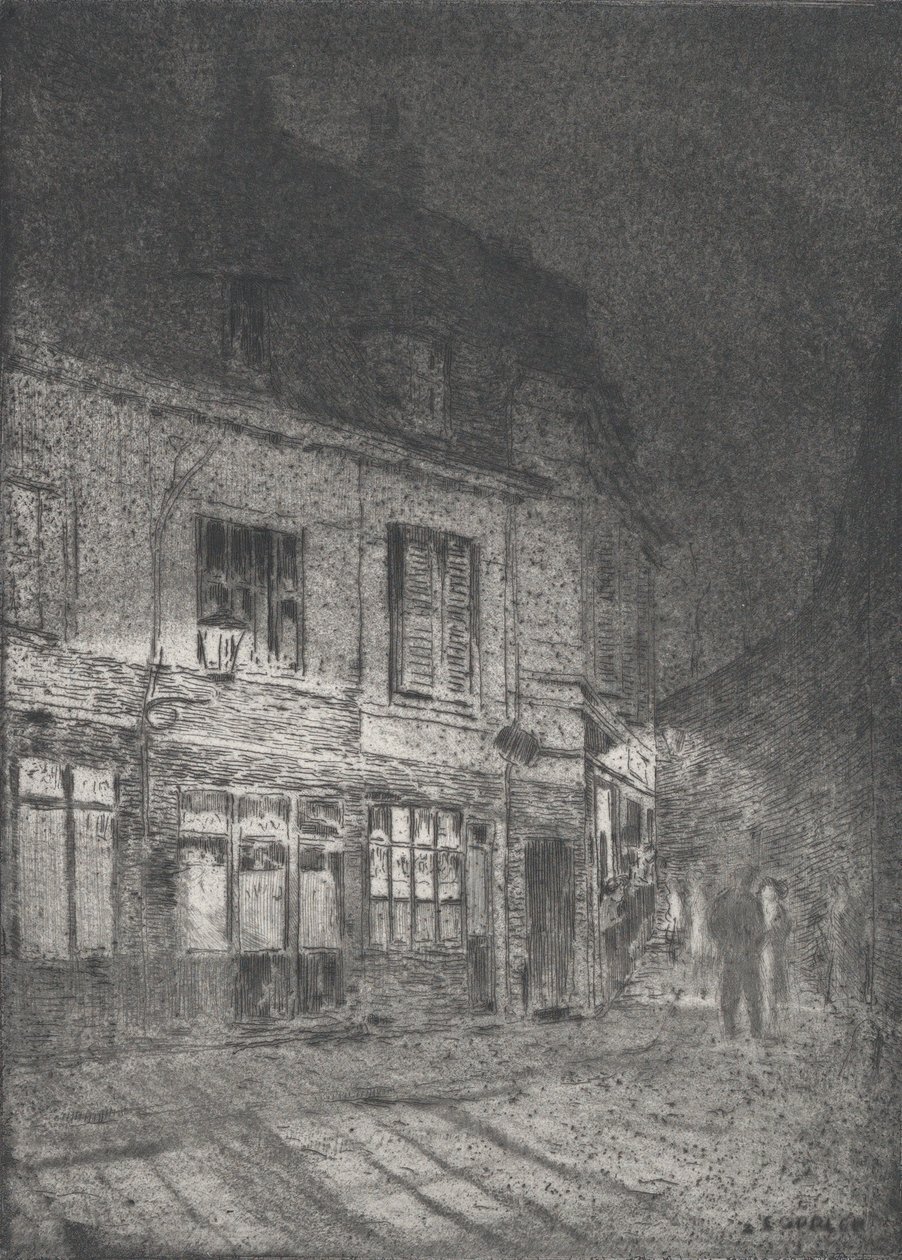 Lille: Love Lane, 1916. tekijältä Ernst Oppler