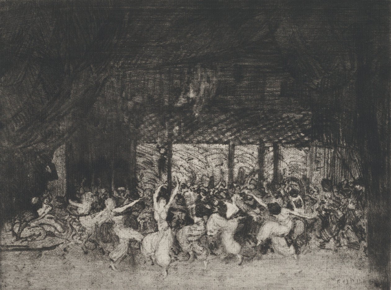 Venäläinen baletti, 1800-luvun loppu - 1900-luvun alku. tekijältä Ernst Oppler