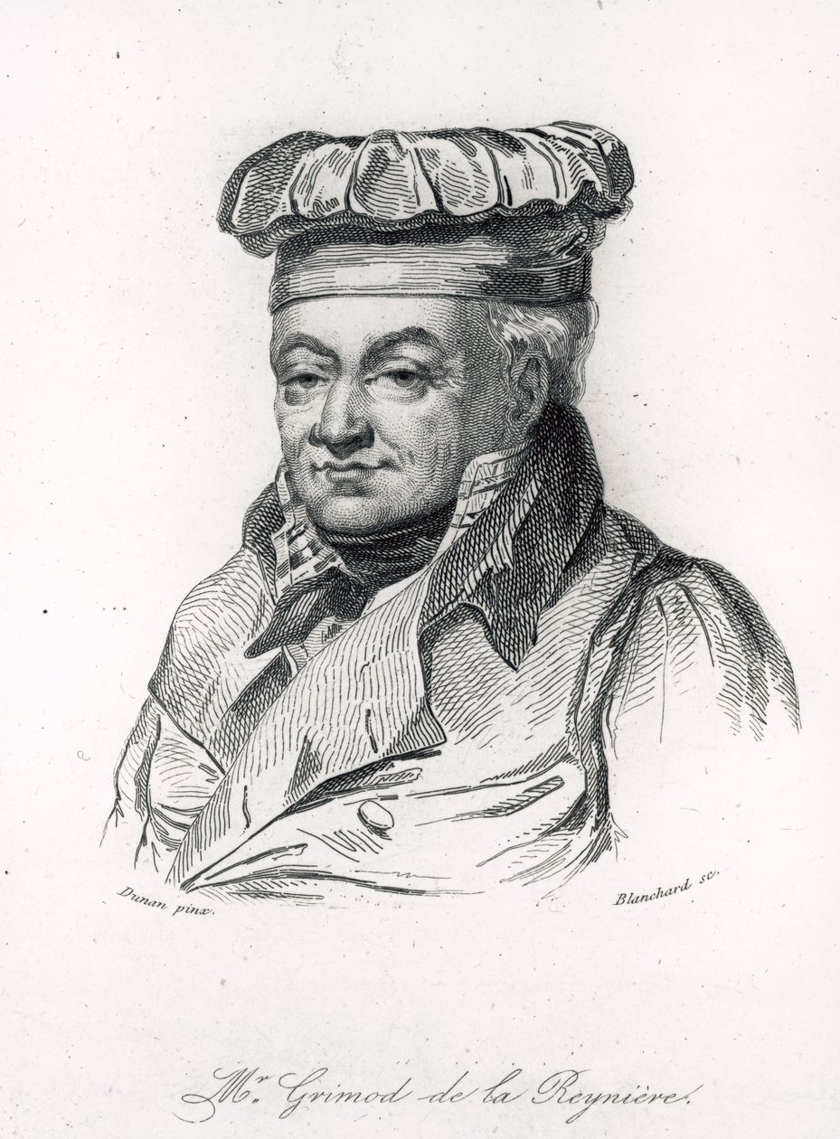 Alexandre Grimod de la Reyniere (1758-1838) tekijältä Etienne Dunan