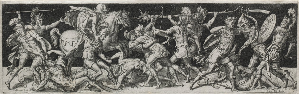 Taistelut ja voitot, luultavasti 1560-luku. tekijältä Etienne Delaune