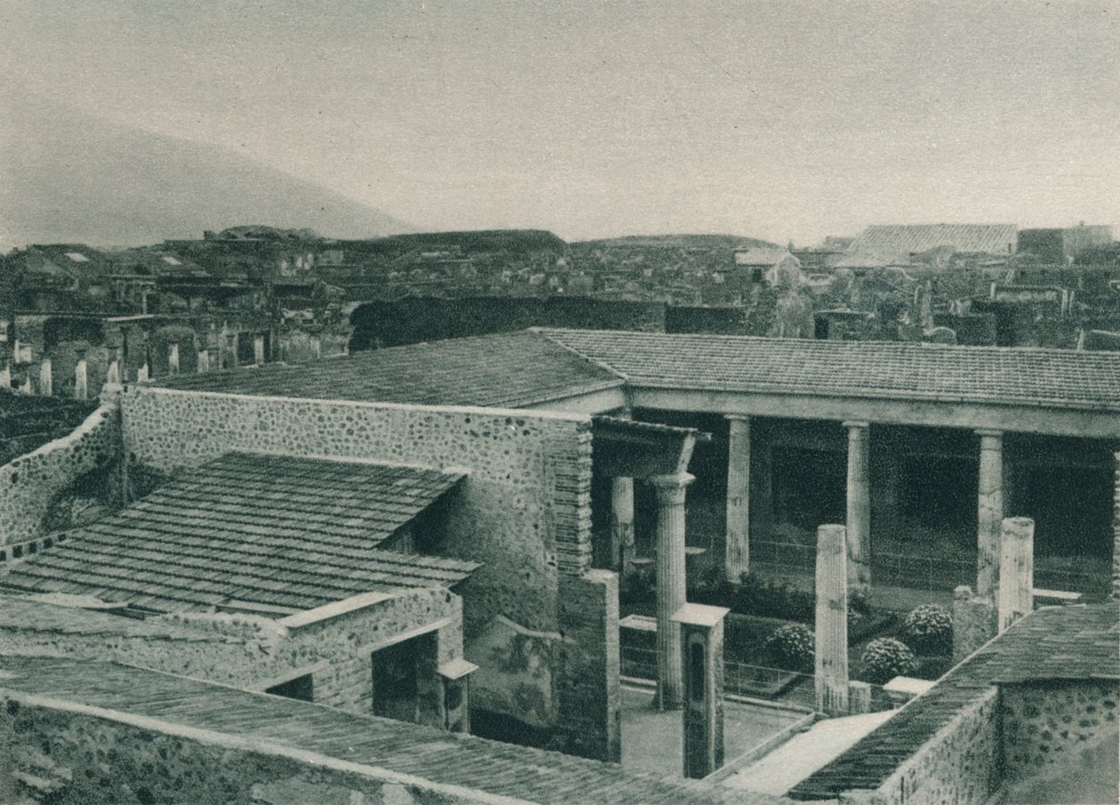 Vettii-talo, Pompei, Italia, 1927 tekijältä Eugen Poppel