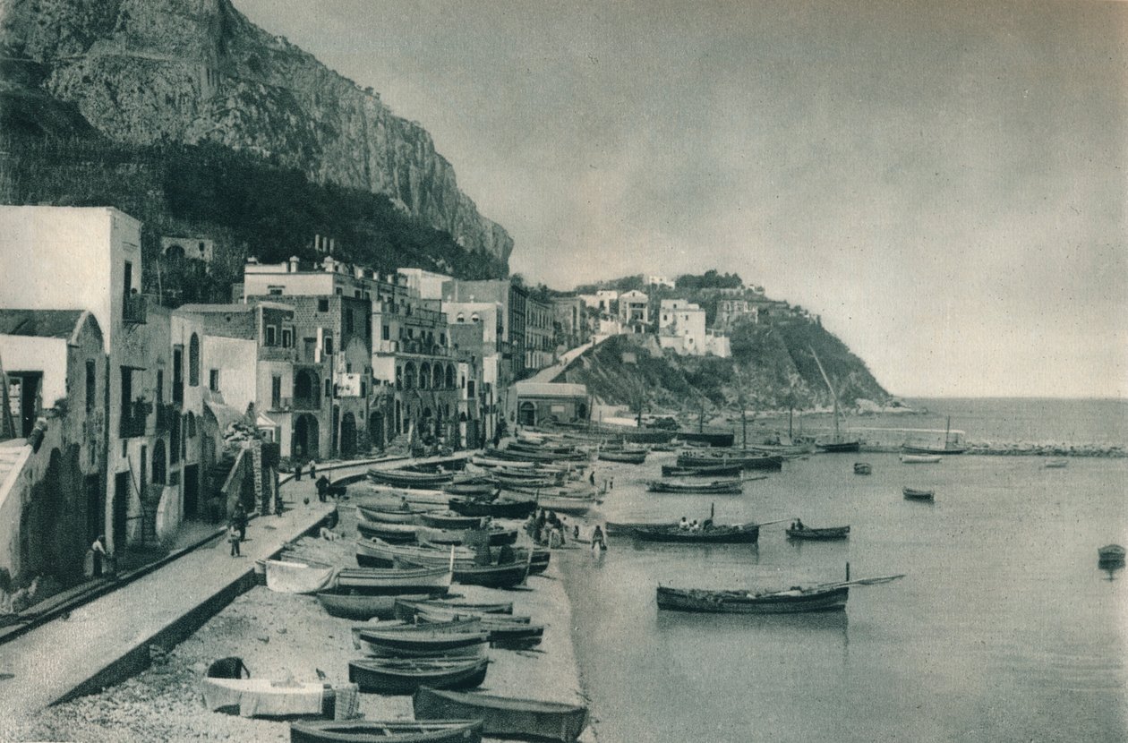 Marina Grande, Capri, Italia, 1927 tekijältä Eugen Poppel