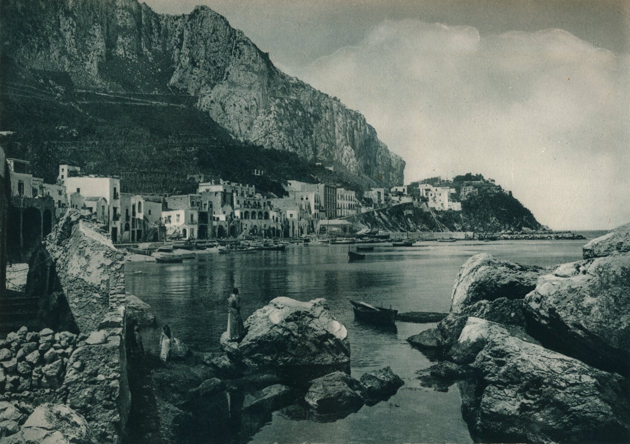 Marina Grande, Capri, Italia, 1927 tekijältä Eugen Poppel