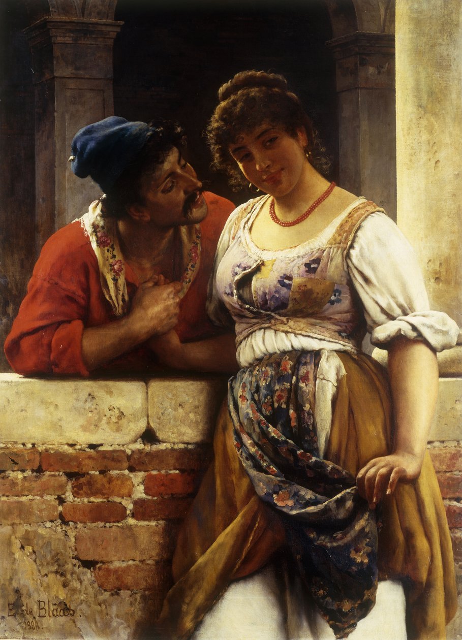 Ehdotus, 1888 tekijältä Eugen von Blaas