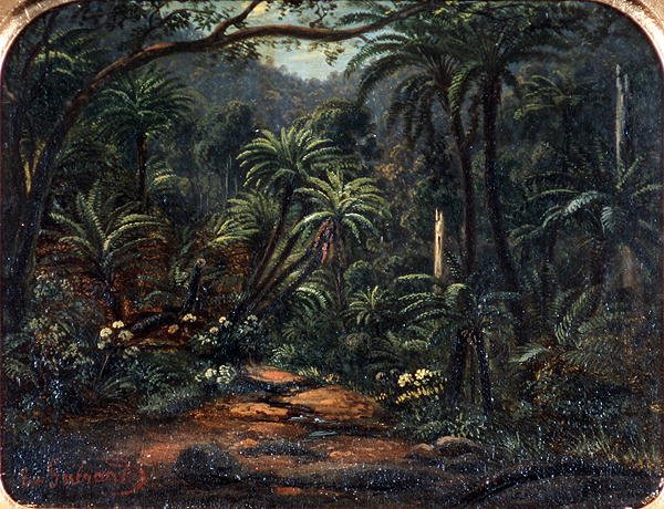 Ferntree Gully Dandenongin vuoristoissa tekijältä Eugen von Guerard