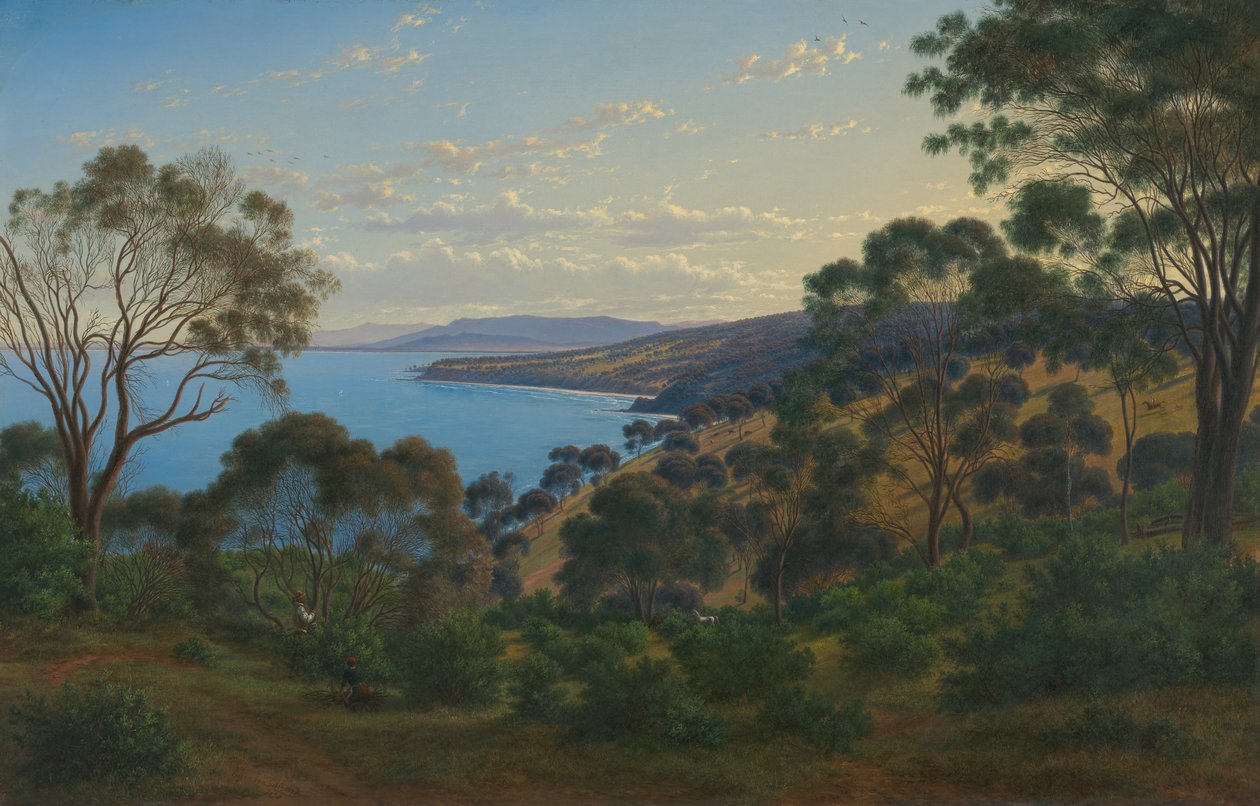 Dandenong -alueet Beleurasta tekijältä Eugene von Guérard