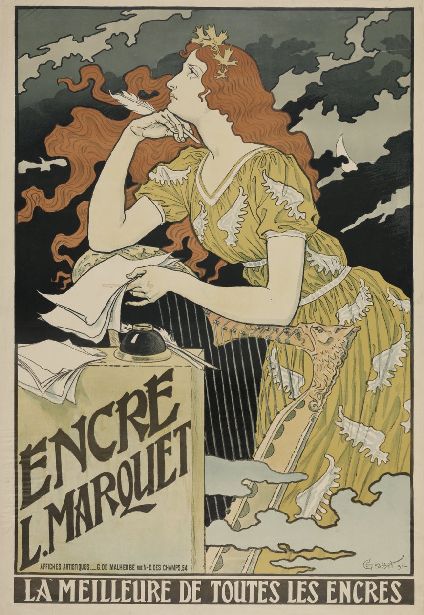 L. Marquet-muste, 1892 tekijältä Eugene Grasset