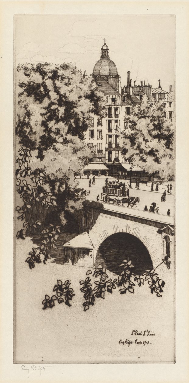 Saint-Paul-Saint-Louis, 1908. tekijältä Eugene Bejot