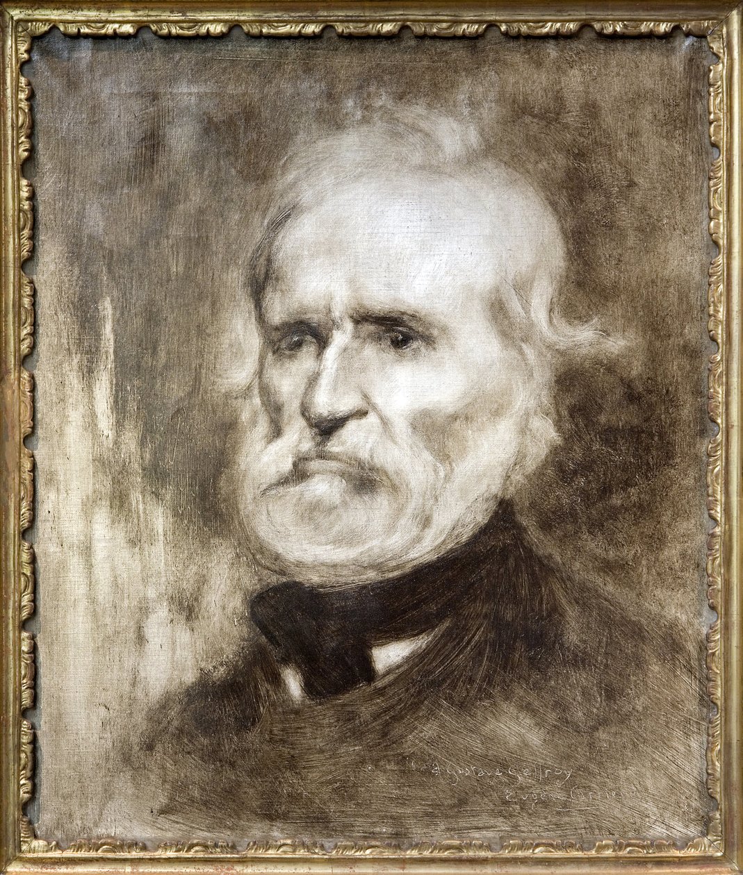Louis-Auguste Blanquin muotokuva (maalaus) tekijältä Eugène Carrière