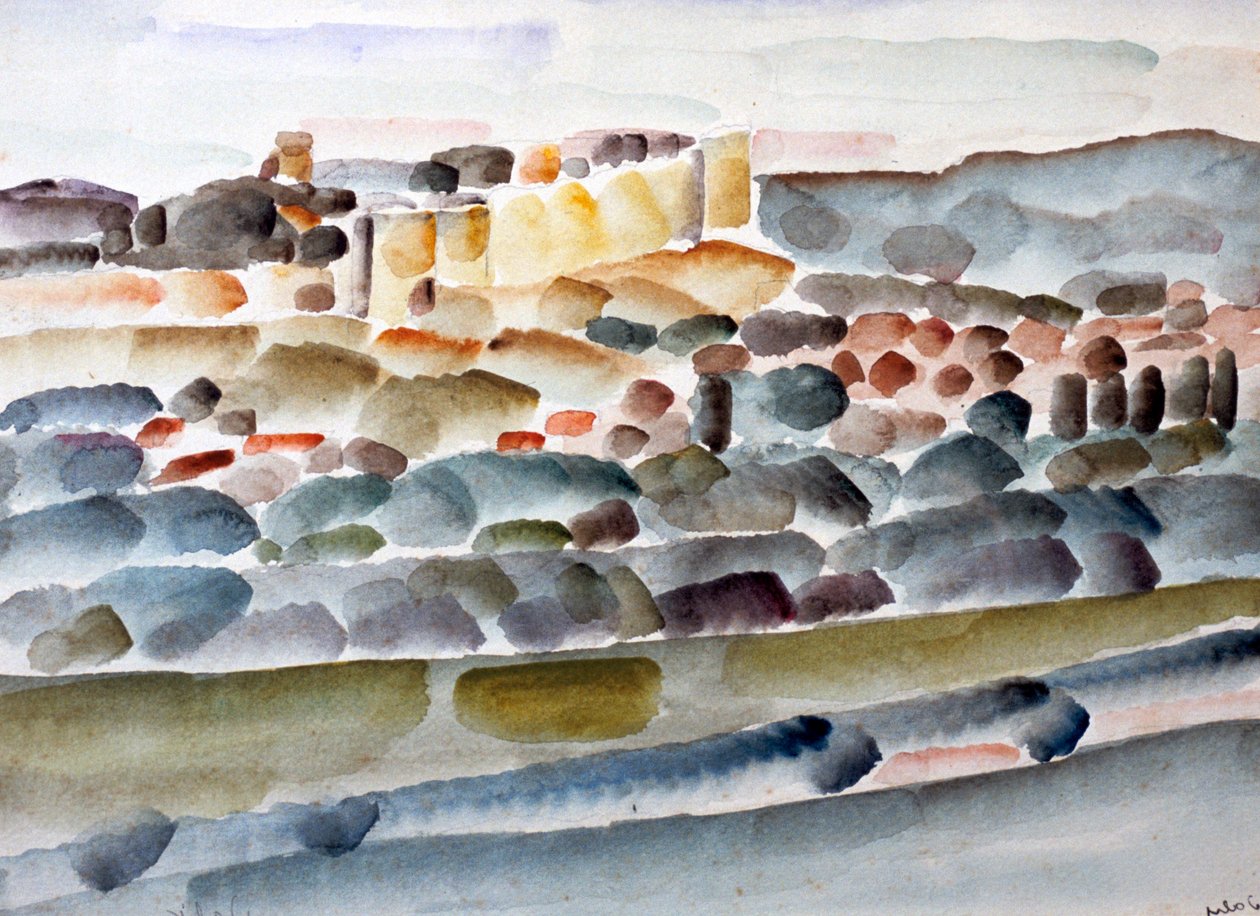 "Passage through the Chateau-Fort", c1918-1936 tekijältä Eugene Dabit