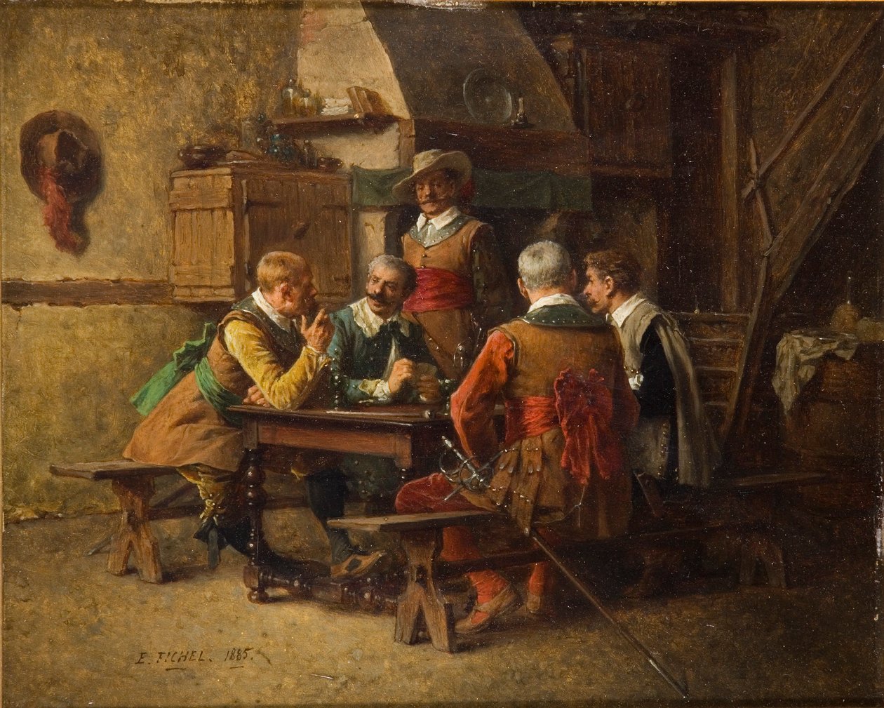 Vapaana, 1885 tekijältä Eugene Fichel
