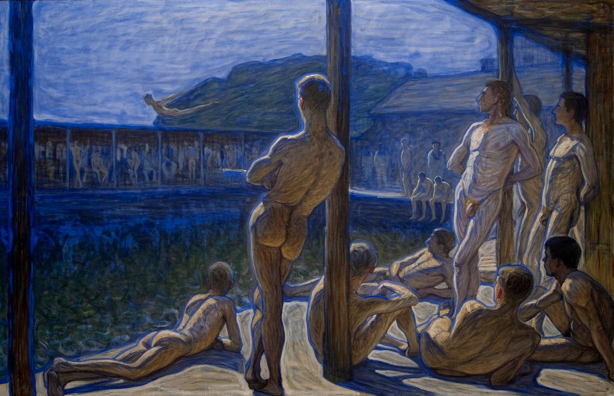 Merivoimien kylpylä tekijältä Eugène Jansson