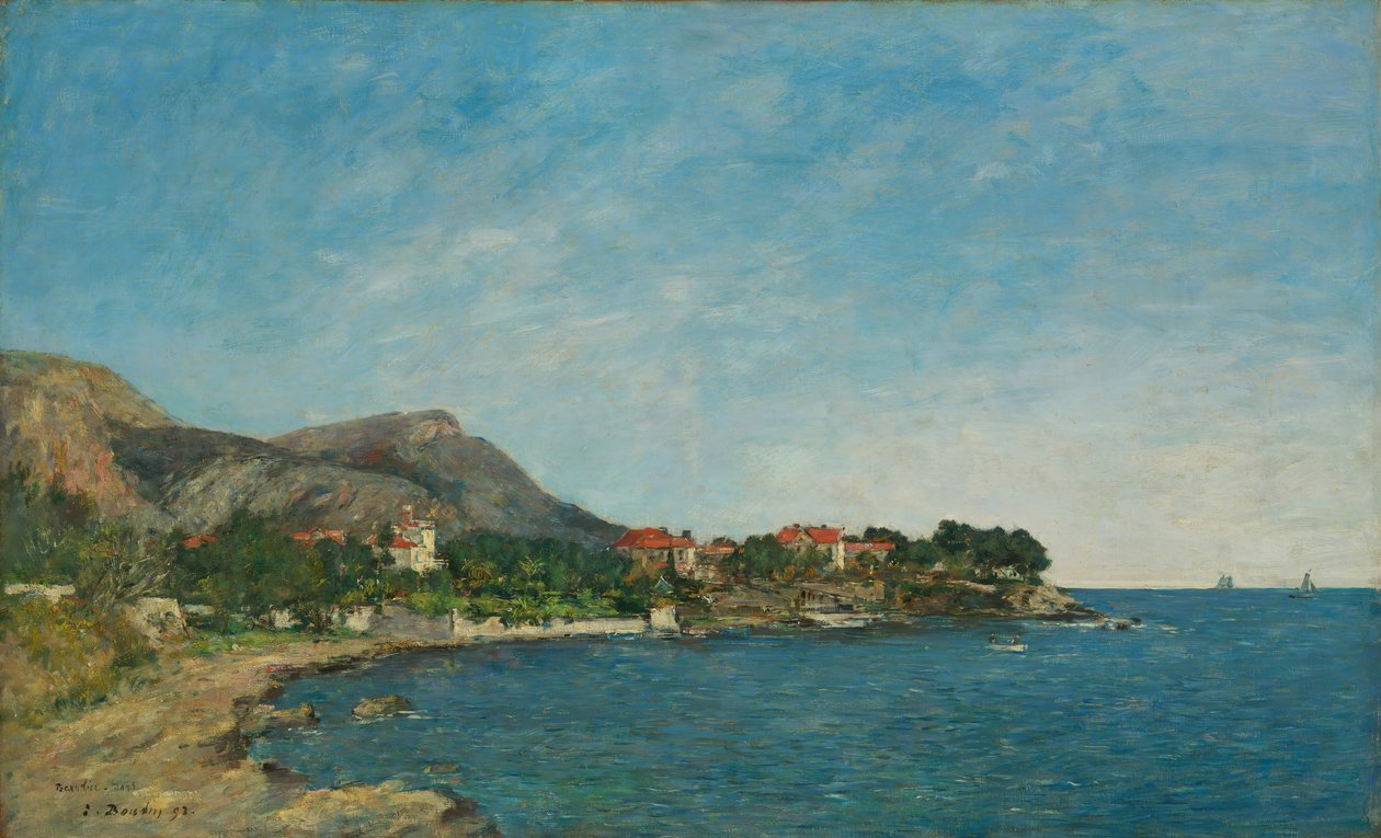 Beaulieu: Fourmisin lahti, 1892. tekijältä Eugene Louis Boudin