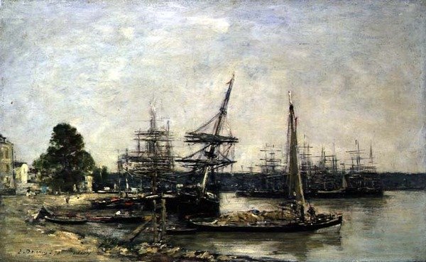 Bordeaux tekijältä Eugene Louis Boudin