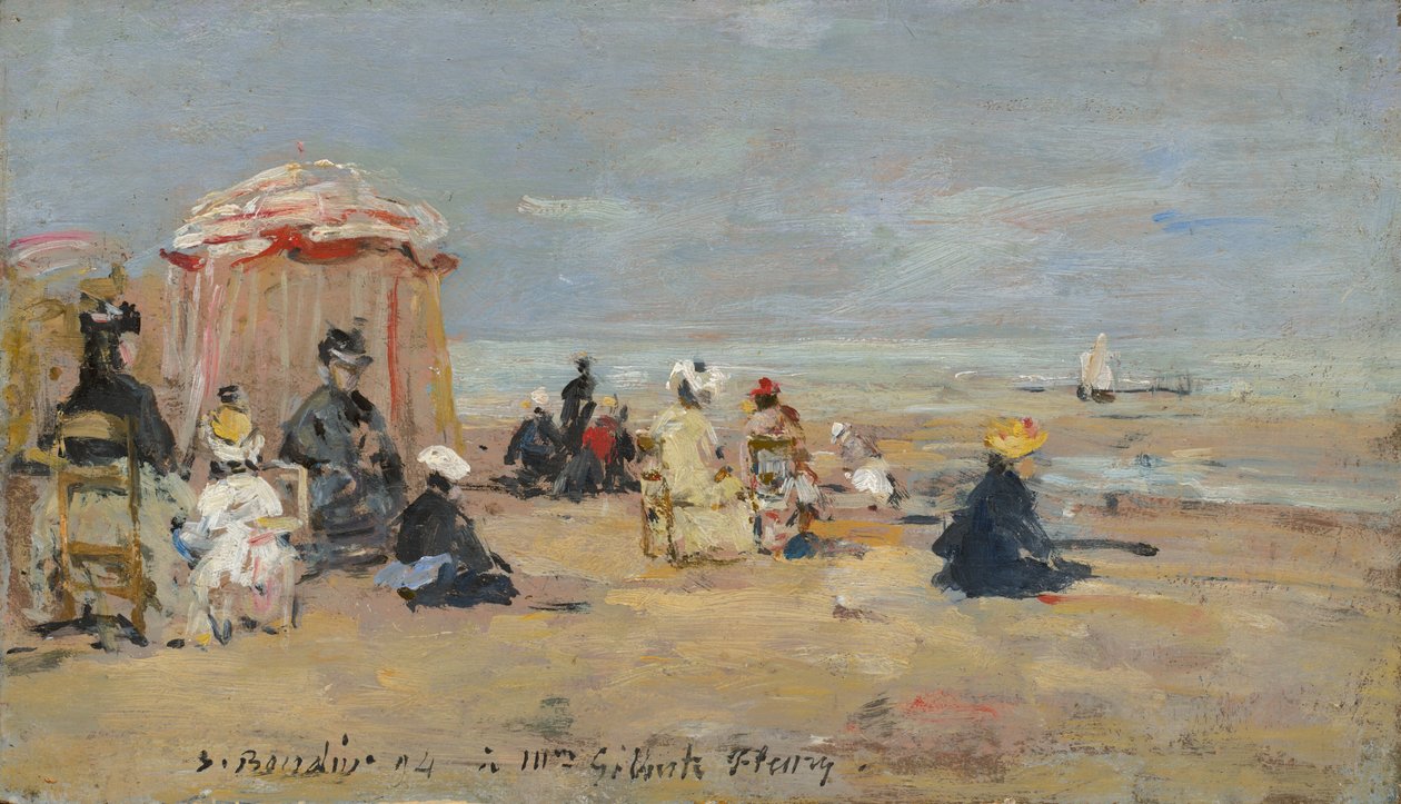 Rannalla tekijältä Eugene Louis Boudin