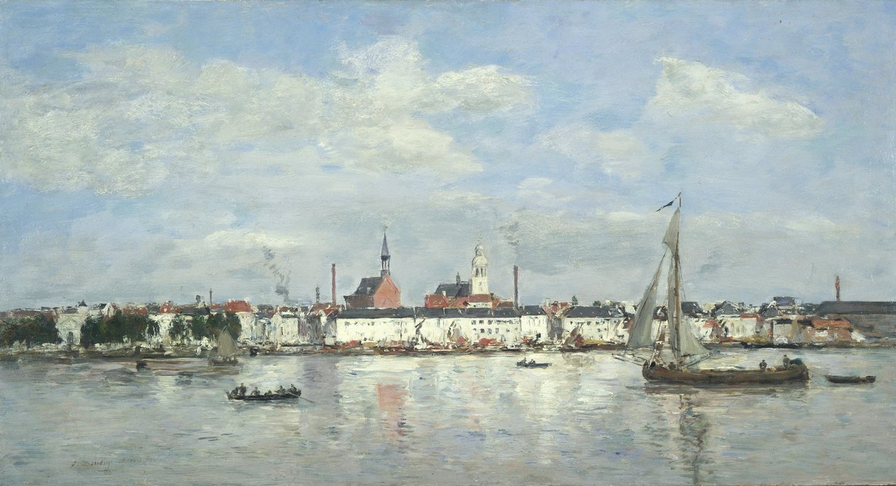 Antwerpenin laituri tekijältä Eugene Louis Boudin