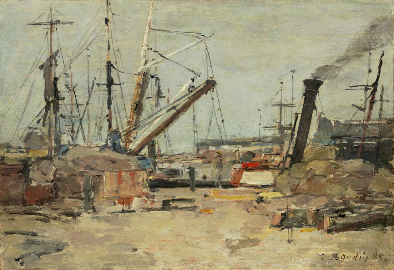 Troolarit, 1885. tekijältä Eugene Louis Boudin