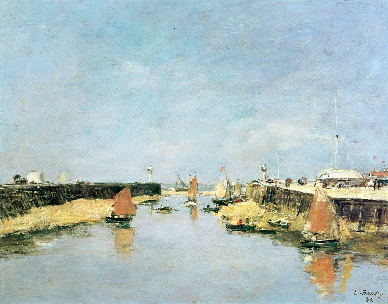 Tuntematon kuva tekijältä Eugene Louis Boudin