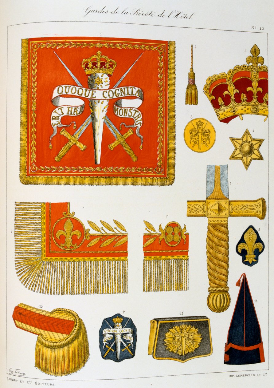 Hotelli Provost Guards, Insignia tekijältä Eugene Titeux