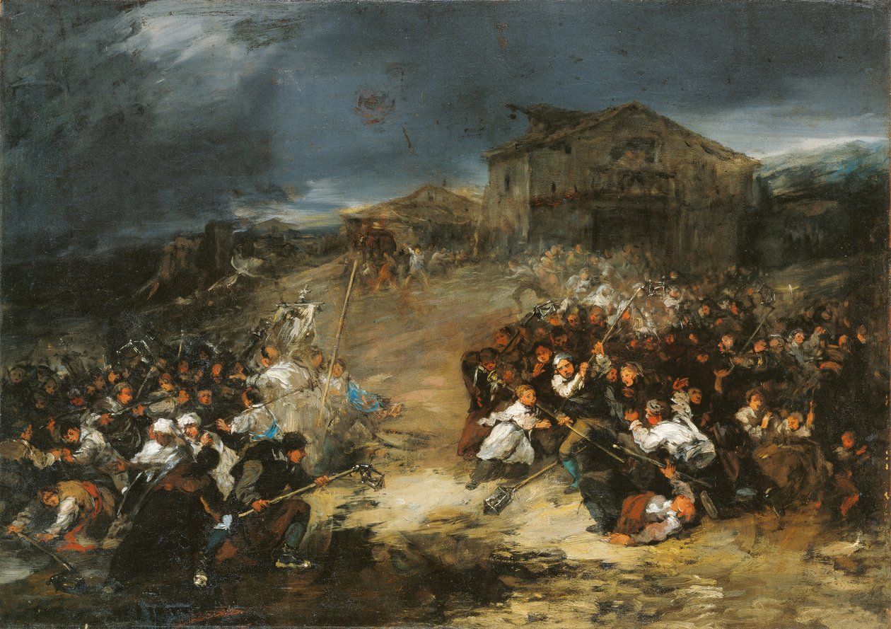 Aamunkoiton kulkue tekijältä Eugenio Lucas Velázquez