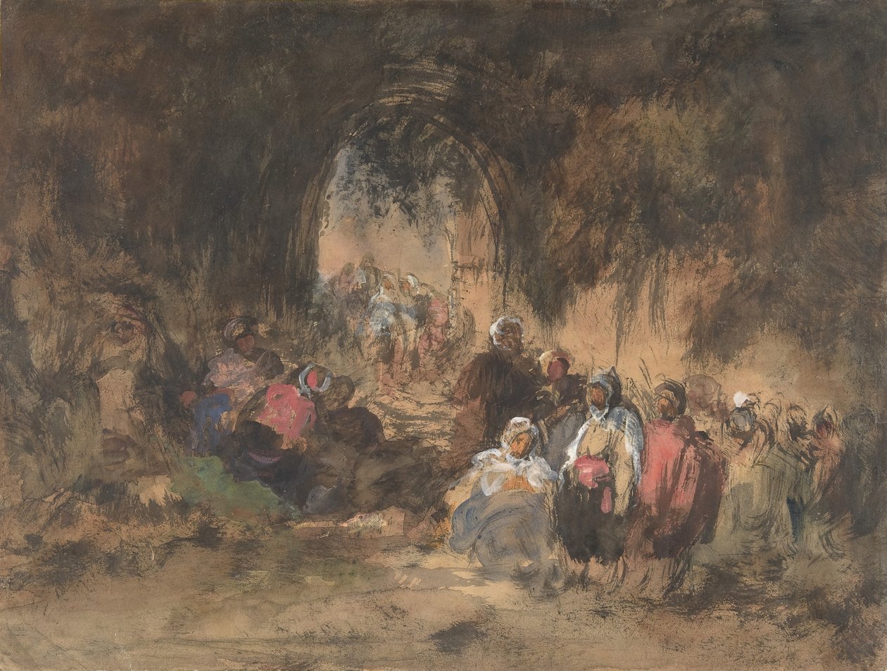 Arabit lepäävät, 1817-70. tekijältä Eugenio Lucas Villamil