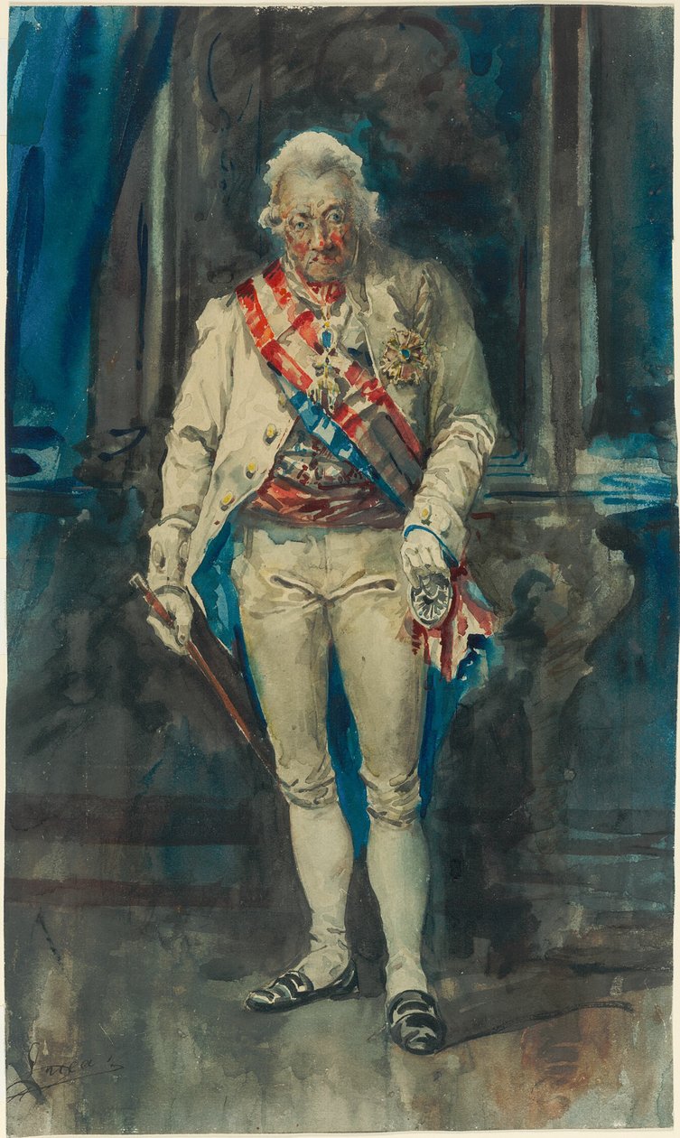 Espanjan kuningas Kaarle IV tekijältä Eugenio Lucas y Padilla