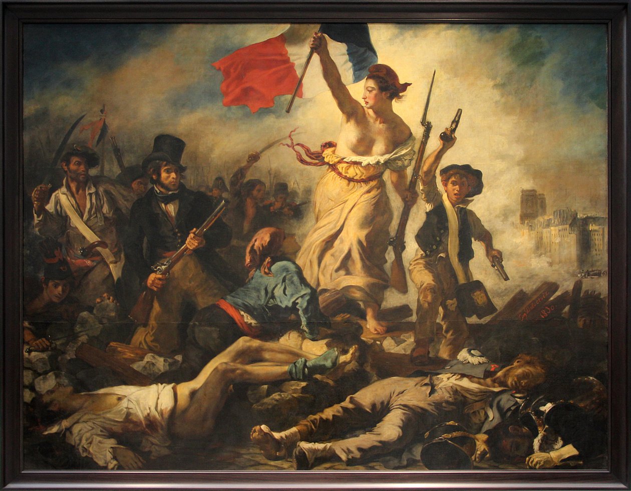 0 La Liberté guidant le peuple tekijältä Ferdinand Victor Eugene Delacroix