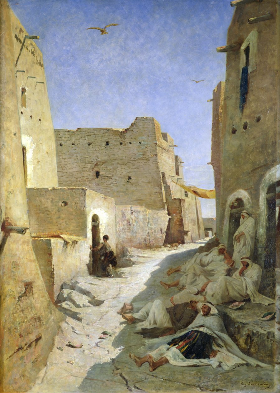 Bab-El-Gharbi Road, Laghouat, 1859 tekijältä Eugène Fromentin