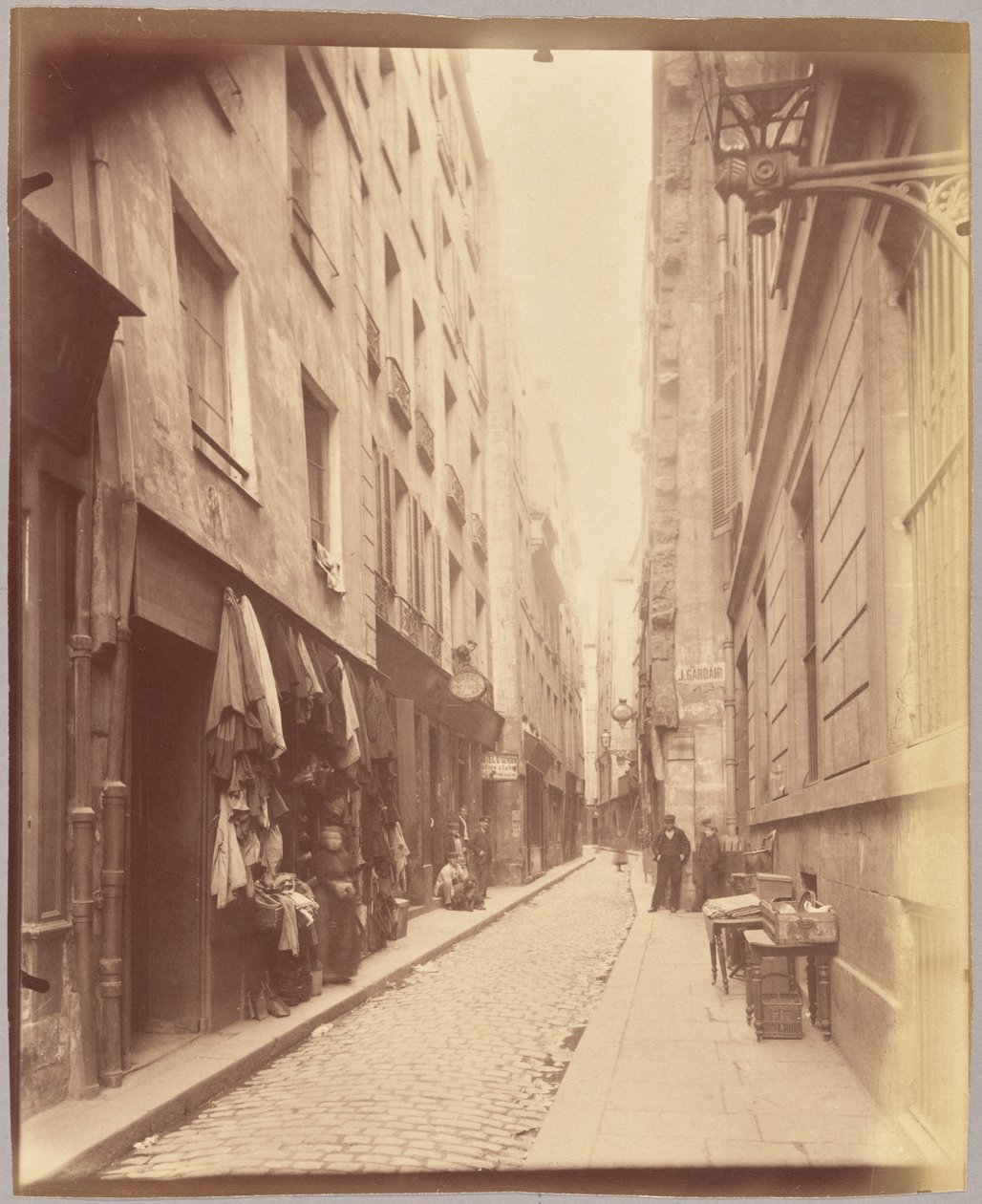 Rue de la Parcheminerie tekijältä Eugène Atget