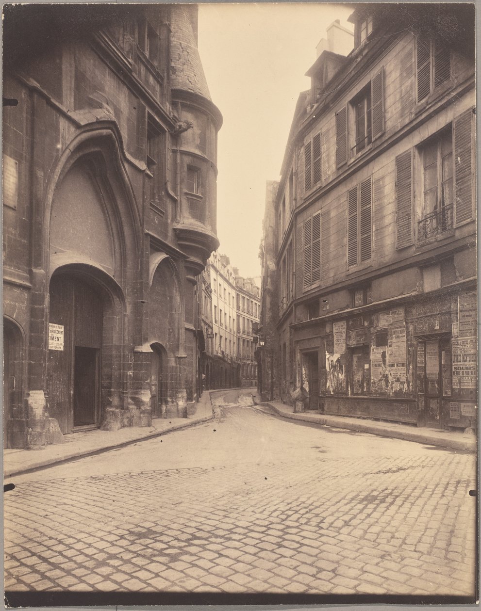 Rue du Figuier tekijältä Eugène Atget