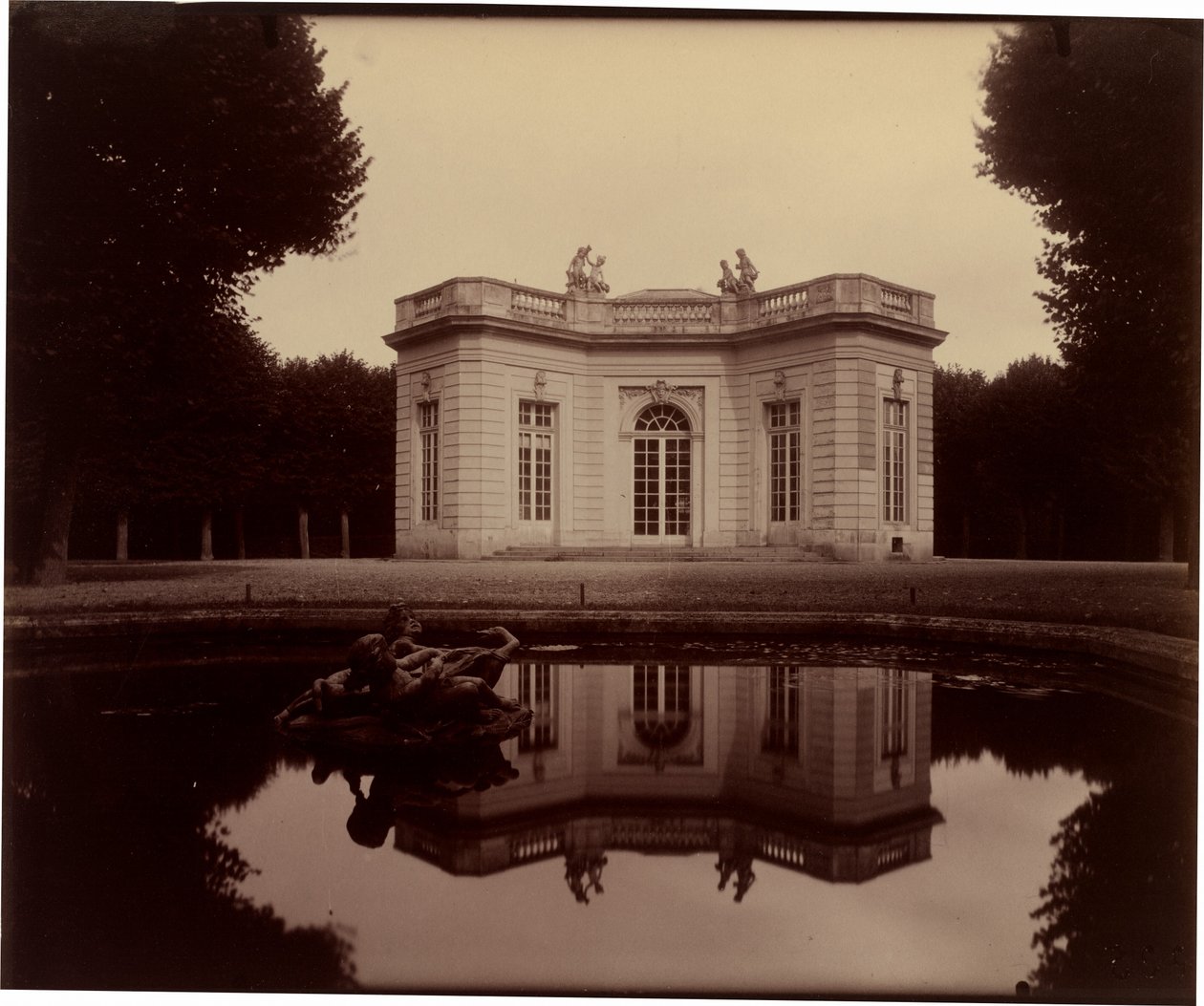 Trianon, Ranskan paviljonki tekijältä Eugène Atget